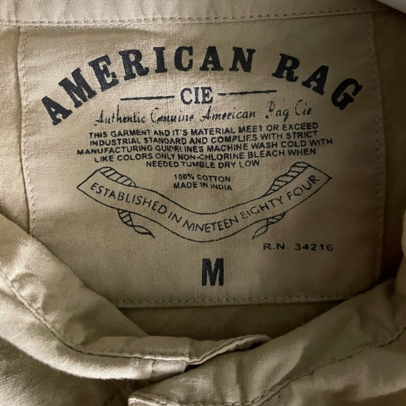 American Rag short sleeve shirt - Picture 3 of 3